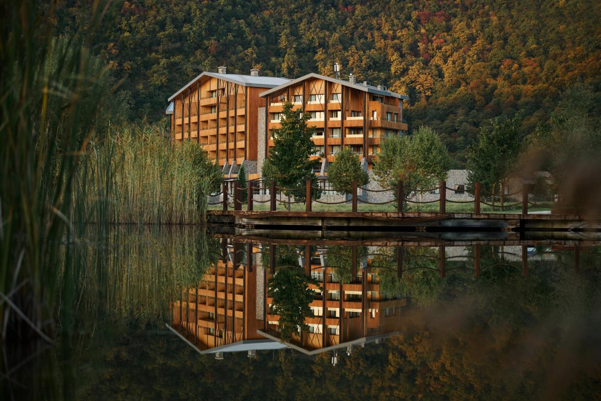 Отель Chenot Palace Габала Экстерьер фото